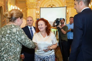 Primopredaja dužnosti predsednike UO Fondacije "Subotička sinagoga"