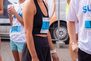 7. Subotički polumaraton - zagrejavanje i početak trke