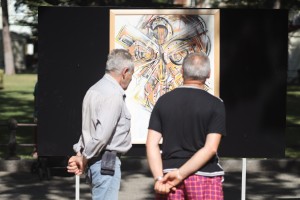 Izložba radova umetnika iz Srbije i regiona sa Likovne kolonije „Vidovdan 2024“