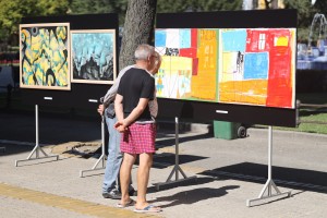 Izložba radova umetnika iz Srbije i regiona sa Likovne kolonije „Vidovdan 2024“