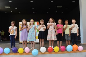 Prijem đaka prvaka u OŠ "Matija Gubac" iz Tavankuta