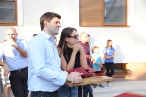 Svečani prijem za učenike prvake osnovnih škola razreda na hrvatskom jeziku