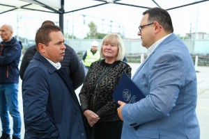 Polaganje kamen temeljca povodom izgradnje školskog trening centra