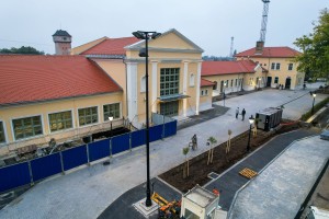 Radovi na rekonstrukciji zgrade Železničke stanice