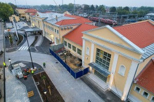 Radovi na rekonstrukciji zgrade Železničke stanice