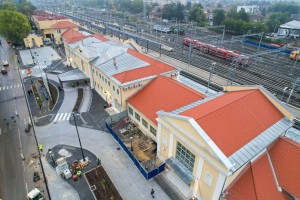 Radovi na rekonstrukciji zgrade Železničke stanice