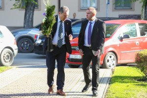 Polaganje venaca povodom Dana oslobođenja Subotice