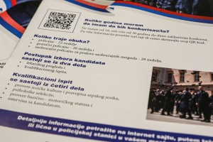 Obraćanje povodom konkursa za policijsku obuku