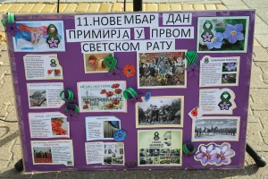 U susret Danu primirja - humanitarna izložba učenika OŠ "Matko Vuković"