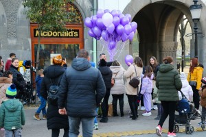 Puštanje balona povodom Svetskog dana prevremeno rođenih beba