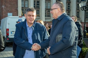 Polaganje venaca na spomenik kralju Petru Prvom Karađorđeviću