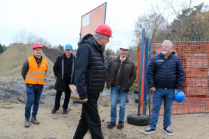 Obilazak radova na izgradnji ambulante na Paliću (Bohinjska ulica)