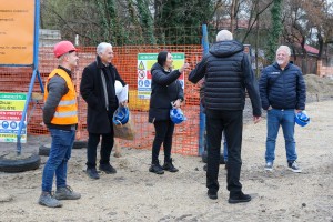 Obilazak radova na izgradnji ambulante na Paliću (Bohinjska ulica)