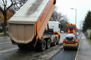 Gradonačelnik obišao završne radove na rekostrukcji biciklističke staze na Segedinskom putu