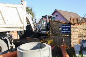 Obilazak početka radova na izgradnji kanalizacione mreže u okviru projekta "Čista Srbija" (Futoška ulica)