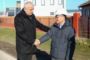 Obilazak početka radova na izgradnji kanalizacione mreže u okviru projekta "Čista Srbija" (Futoška ulica)