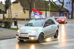 Polazak na seču badnjaka - organizovana povorka do šume, posvećenje i povratak