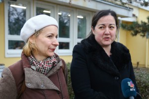 Protest ispred Medicinske škole