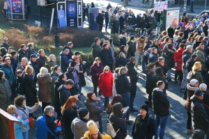 Protest u centru Subotice (24. januar 2025.)