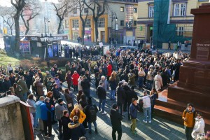 Protest u centru Subotice (24. januar 2025.)