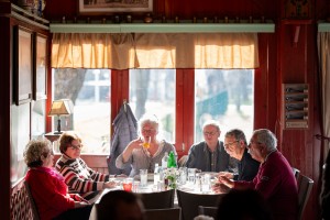 Nedeljni ručak u restoranu Kapetanski rit