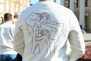 Štand za potpisivanje peticije fondacije "Svetozar Miletić"