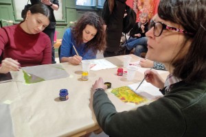 Predavanje i kamerna izložba "Slikarke na svili – Johana Pilasanović (1970–2021) i Erika Janović"