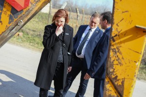 Obilazak radova na proširenju vodovodne mreže u naselju Zorka