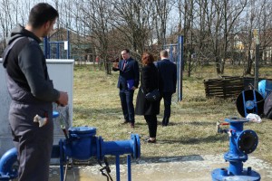 Obilazak radova na proširenju vodovodne mreže u naselju Zorka