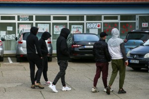 Protest isped Ekonomskog studenta koji žele da uče