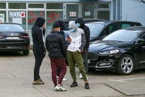 Protest isped Ekonomskog studenta koji žele da uče