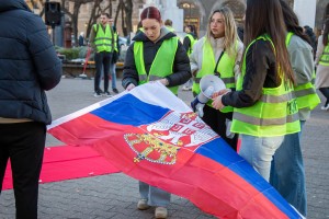 Protest - doček šetača