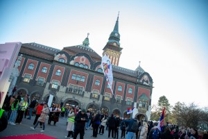 Protest - doček šetača