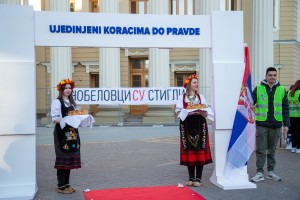 Protest - doček šetača