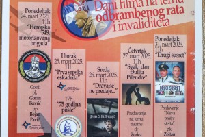 Najava Dana filma na temu odbrambenog rata i invaliditeta