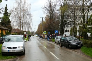 Protest ispred Visoke škola za obrazovanje vaspitača i trenera