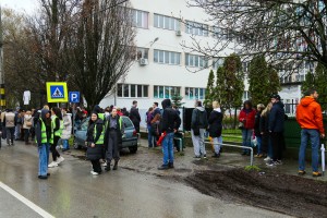 Protest ispred Visoke škola za obrazovanje vaspitača i trenera