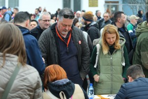 Protest (Hipodrom - raskrsnica Somborskog puta i Zagrebačke ulice)