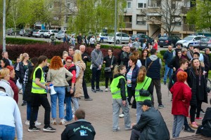 Protest - 13. april (Park Prozivka -> raskrsnica kod hotela "Patrija")