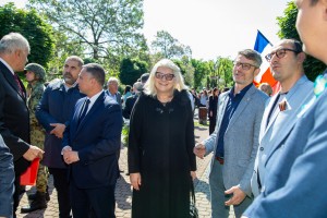 Polaganje venaca na Spomenik žrtvama fašizma