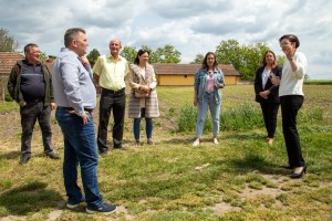 Obilazak radova na rekonstrukciji Kulturnog centra "Deže Kostolanji"