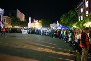 Doček studenata pešaka