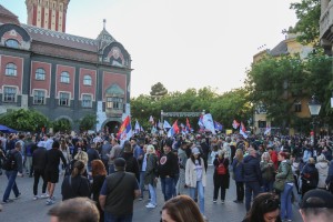 Studentski protest od Prozivke do centra grada