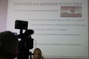 Najava obeležavanja Nedelje zdravlja usta i zuba