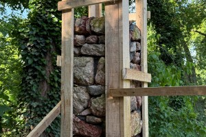 Zamena stubova na Letnjoj pozornici