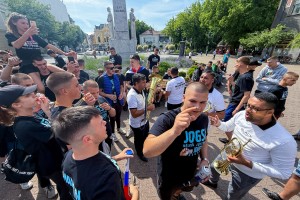 Maturanti Tehničke škole  na Trgu