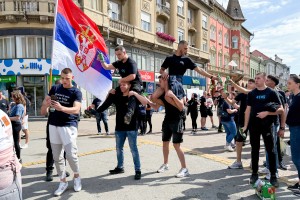 Maturanti Tehničke škole  na Trgu