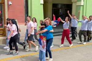 Maturanti Ekonomske škole na Gradskom trgu