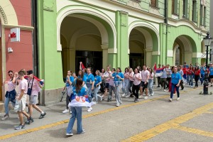 Maturanti Ekonomske škole na Gradskom trgu