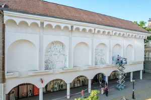 Oslikavanje fasade nekadašnje "Beograđanke"